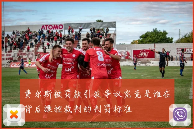 费尔斯被罚款引发争议究竟是谁在背后操控裁判的判罚标准